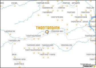 map of Thôn Tân Ðịnh