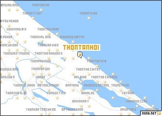 map of Thôn Tân Hôi