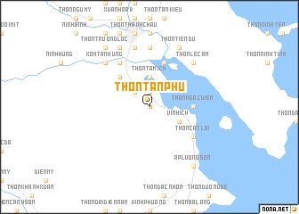 map of Thôn Tân Phú