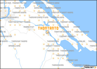 map of Thôn Tân Tô