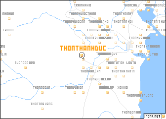 map of Thôn Thành Ðức