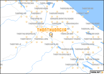 map of Thôn Thương Xá