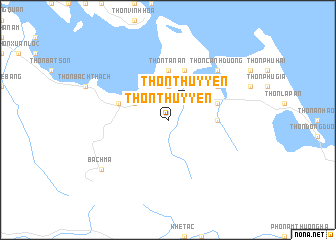 map of Thôn Thủy Yên