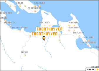 map of Thôn Thủy Yên