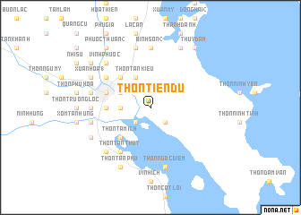 map of Thôn Tiên Du