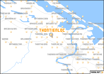 map of Thôn Tiên Lộc