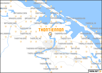 map of Thôn Tiên Nộn
