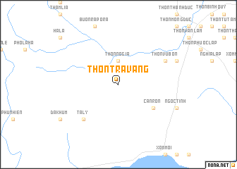 map of Thôn Trà Vang