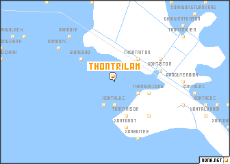 map of Thôn Tri Lâm