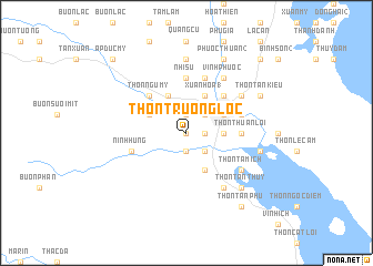 map of Thôn Trương Lộc