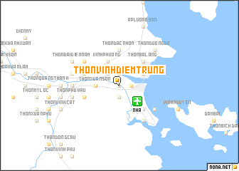 map of Thôn Vĩnh Ðiềm Trung