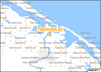 map of Thôn Vĩnh Lộc