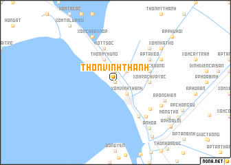 map of Thôn Vĩnh Thanh