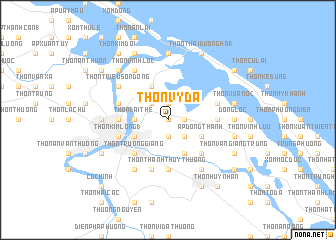 map of Thôn Vỹ Da
