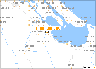 map of Thôn Xuân Lỗ (2)