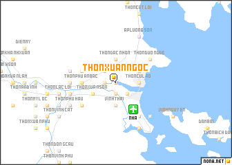 map of Thôn Xuân Ngọc