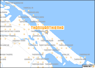 map of Thôn Xuân Thiên Hạ
