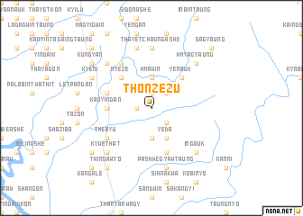 map of Thonzezu