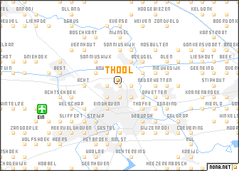 map of ʼt Hool