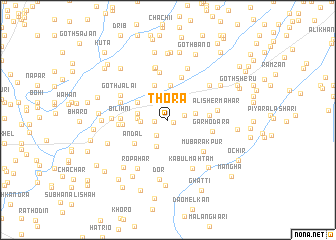 map of Thora