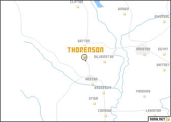 map of Thorenson