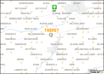 map of Thörey