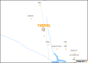 map of Thorial