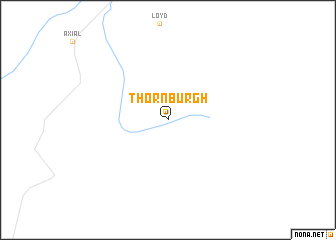 map of Thornburgh