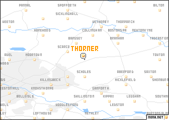 map of Thorner