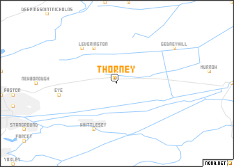 map of Thorney