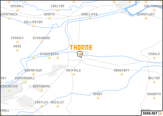 map of Thorne