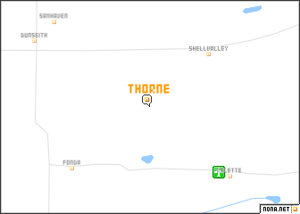 map of Thorne