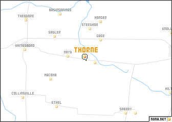 map of Thorne