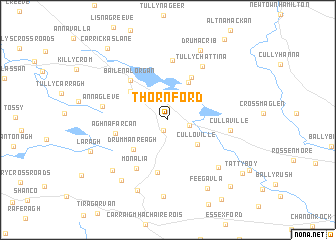 map of Thornford