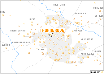 map of Thorngrove