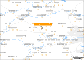 map of Thornhaugh