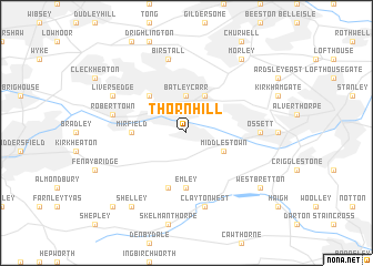 map of Thornhill