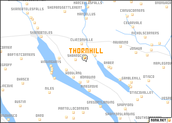 map of Thorn Hill