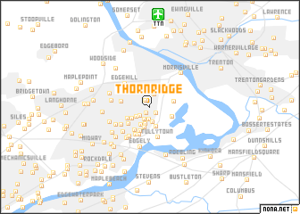 map of Thornridge