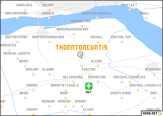 map of Thornton Curtis