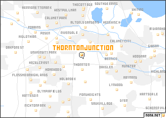 map of Thornton Junction