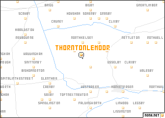 map of Thornton le Moor