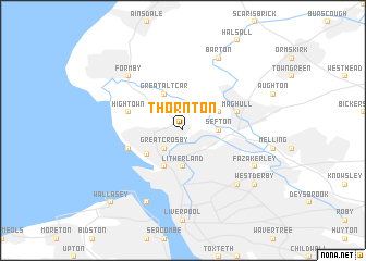 map of Thornton