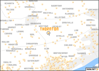 map of Thornton