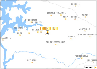 map of Thornton