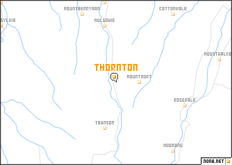 map of Thornton