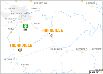 map of Thornville