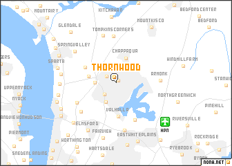 map of Thornwood