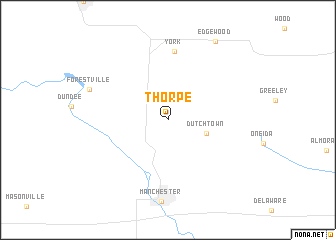 map of Thorpe