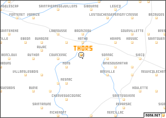 map of Thors